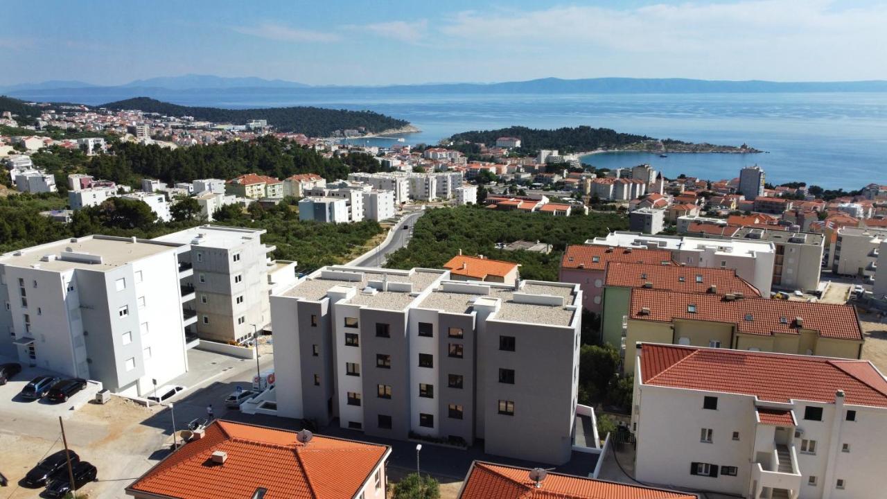 Apartment Jović in Makarska, sea view, free parking Zewnętrze zdjęcie