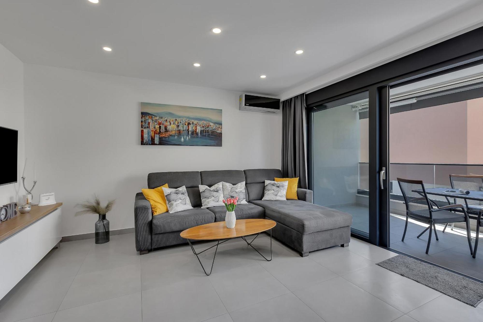 Apartment Jović in Makarska, sea view, free parking Zewnętrze zdjęcie